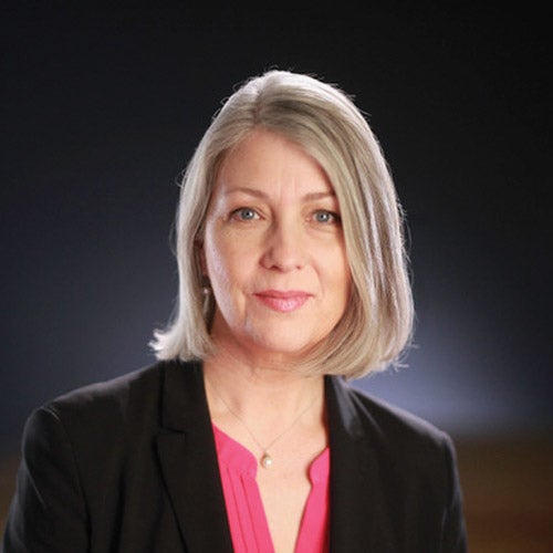 Alumni Anthea M. Hartig with a B.S. in public history and advanced degree in American architectural history and material culture studies