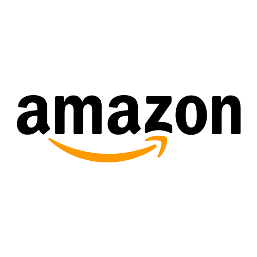 The logo for Amazon